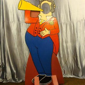 Fotobord Circusdompteur Fotobord Circusdompteur