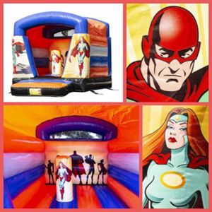 Mini Multifun Heros Superhelden met Dakje 8 Mini Multifun Heros Superhelden met Dakje 8