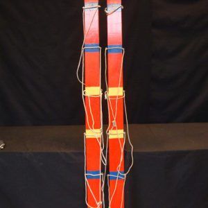 Skilopen 4 personen met touw Skilopen 4 personen met touw