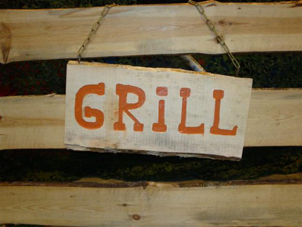 Grill uithangbord