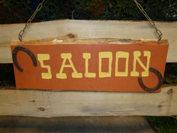 Saloon uithangbord