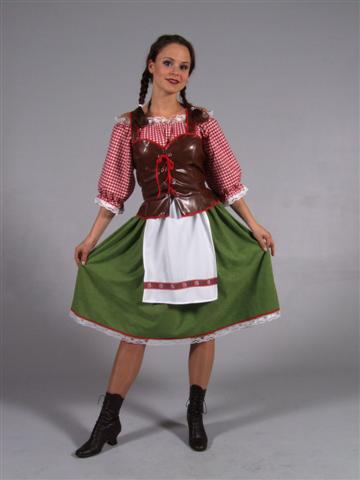 Tirol jurk lang