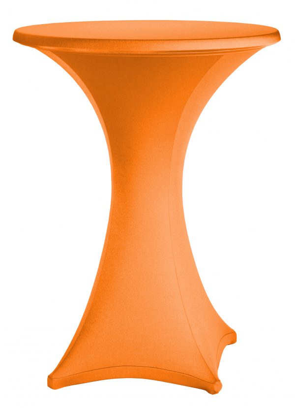 Statafel rok Stretch Oranje 80 cm