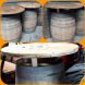 Wijnvat Statafel Barrel hout (Small)