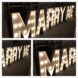 Marry me verlichte letters
