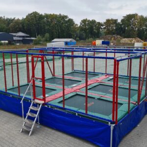 Trampoline aanhanger